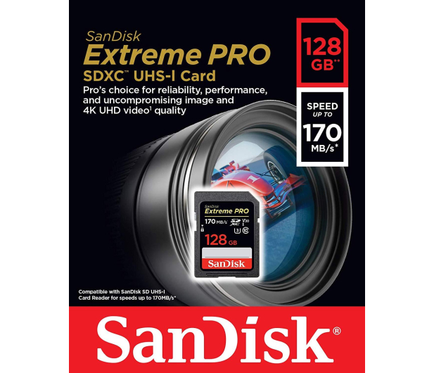 SANDISK SD 128GB 170MB/s SDSDXXY-128G-GN4IN - 483005 - zdjęcie 4